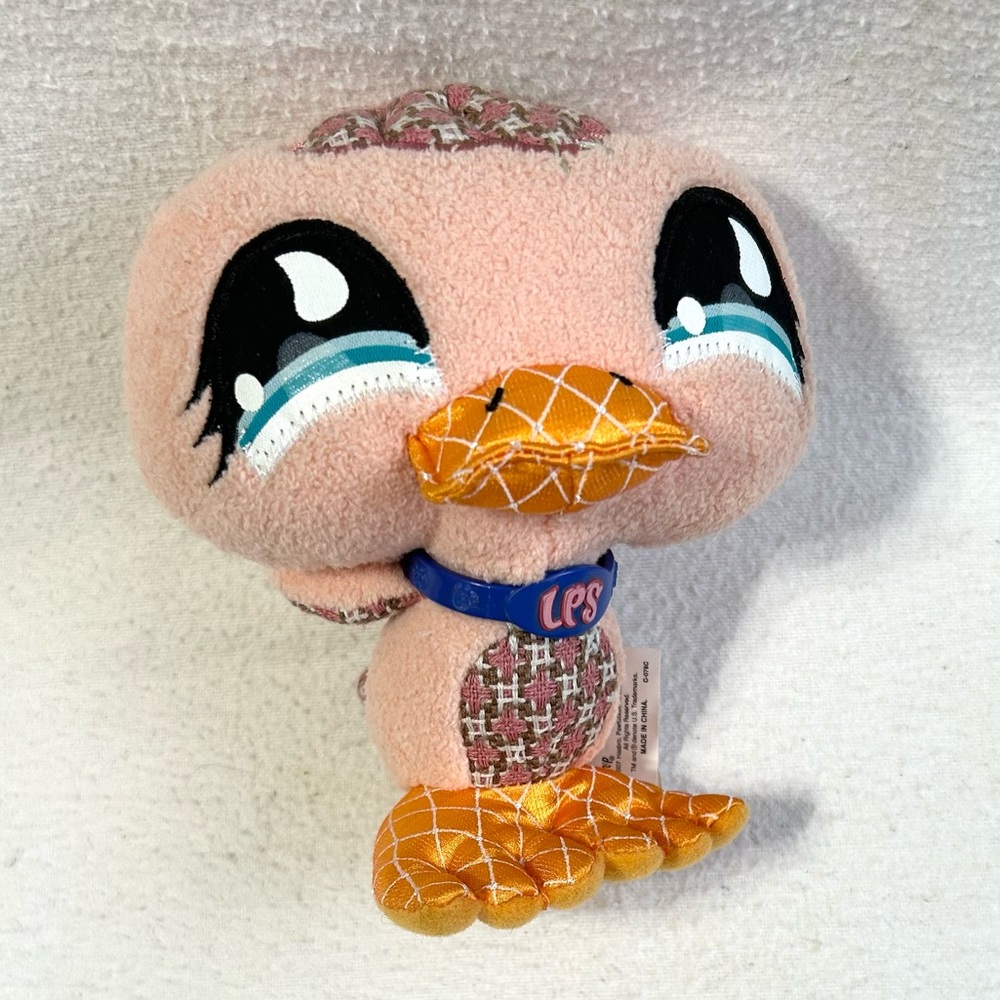 Littlest Pet Shop Duck LPS Plush Stuffed Toy 2007 68645